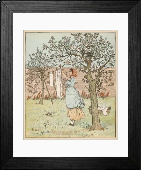 Framed Print : SONG OF SIXPENCE C1885 Framed Print : SONG OF SIXPENCE C1885
