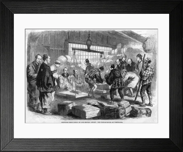 Framed Print : YOKOHAMA CUSTOM HOUSE Framed Print : YOKOHAMA CUSTOM HOUSE