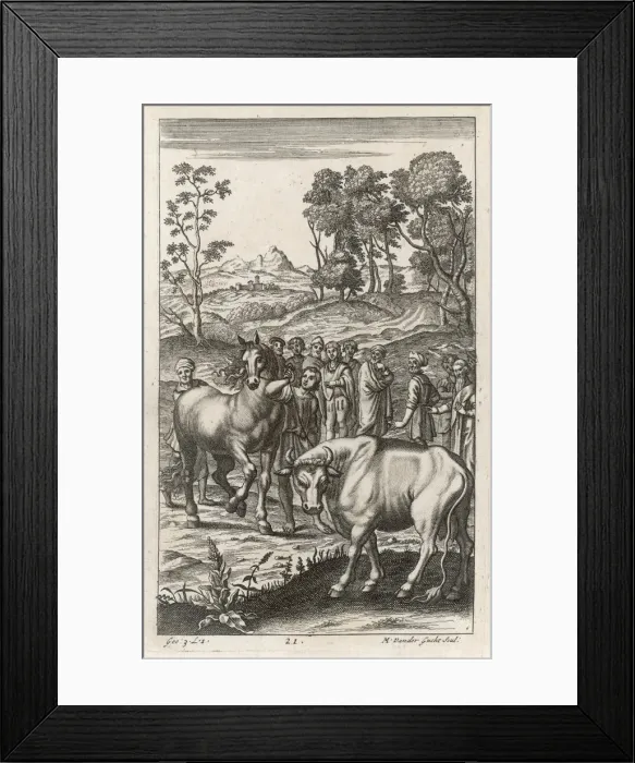 Framed Print : Roman Farmers - Livestock Framed Print : Roman Farmers - Livestock