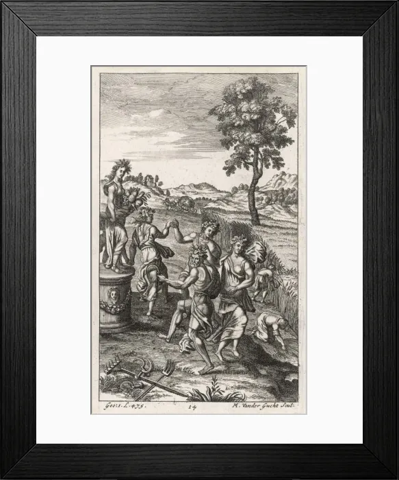 Framed Print : ROMAN CELEBRATION / VIRGIL Framed Print : ROMAN CELEBRATION / VIRGIL
