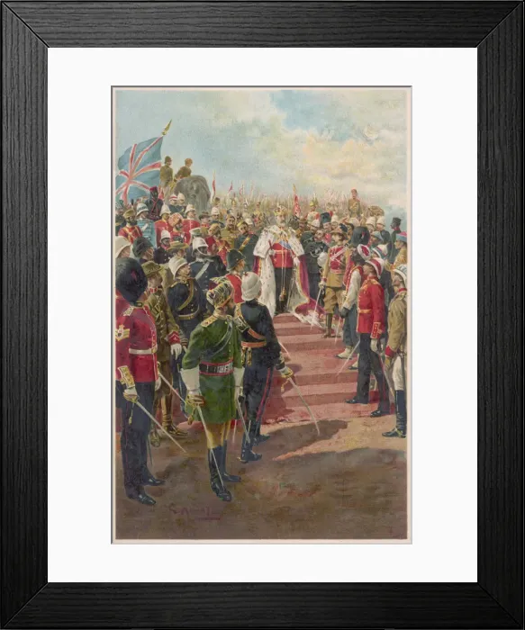 Framed Print : ALLEGORY OF IMPERIALISM Framed Print : ALLEGORY OF IMPERIALISM