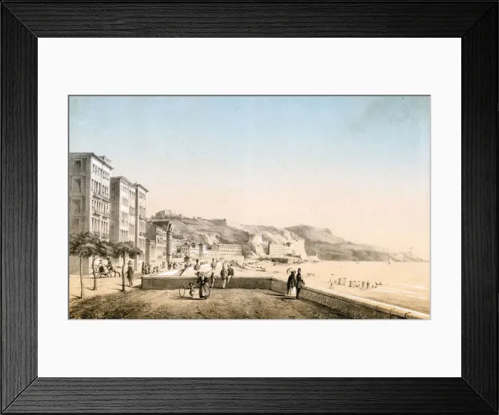 Framed Print : NICE / BAIE DES ANGES Framed Print : NICE / BAIE DES ANGES