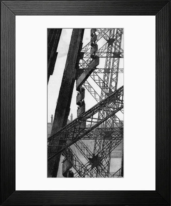 Framed Print : PARIS / EIFFEL TOWER 1889 Framed Print : PARIS / EIFFEL TOWER 1889