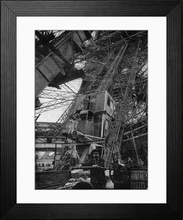 Framed Print : PARIS / EIFFEL TOWER 1889 Framed Print : PARIS / EIFFEL TOWER 1889