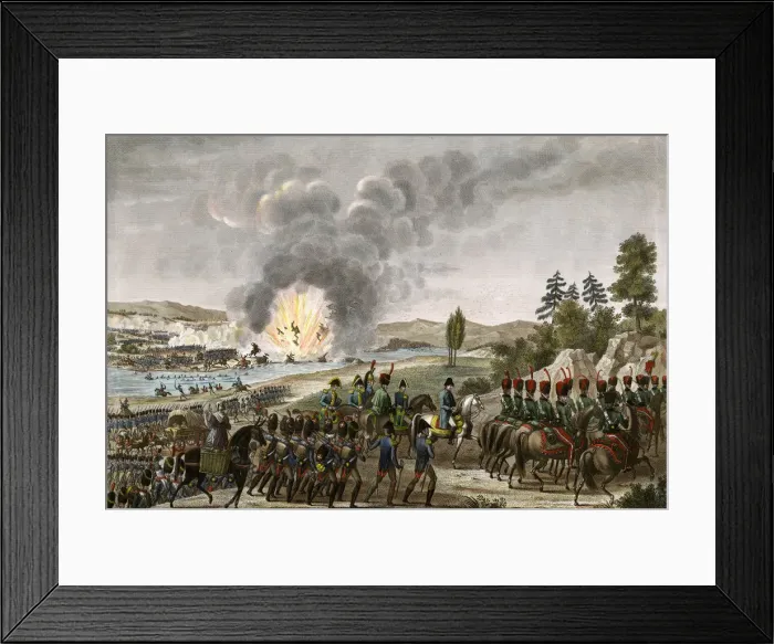 Framed Print : RETREAT FROM LEIPZIG Framed Print : RETREAT FROM LEIPZIG