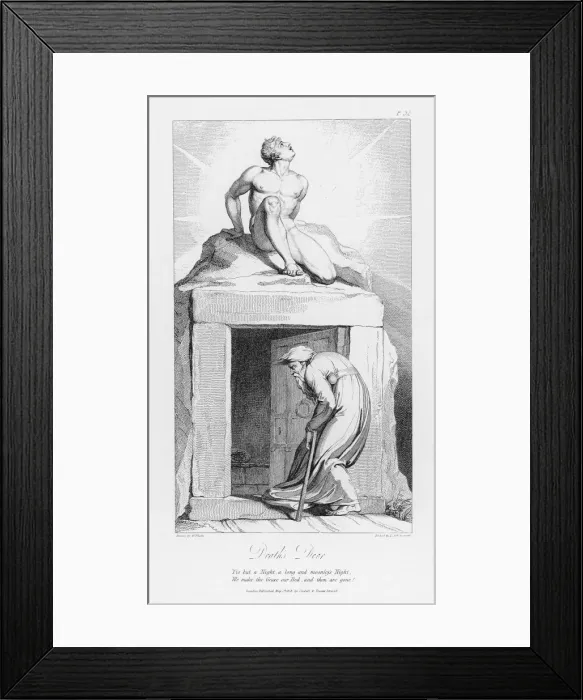 Framed Print : DEATHS DOOR Framed Print : DEATHS DOOR