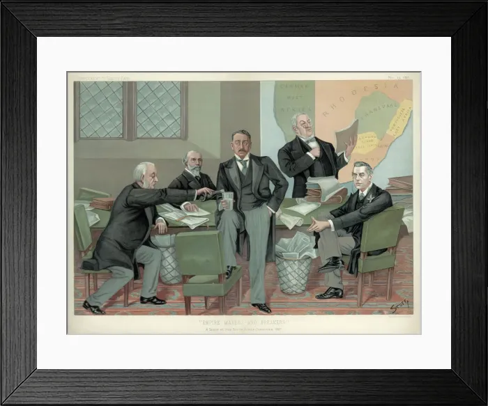 Framed Print : CECIL RHODES Framed Print : CECIL RHODES
