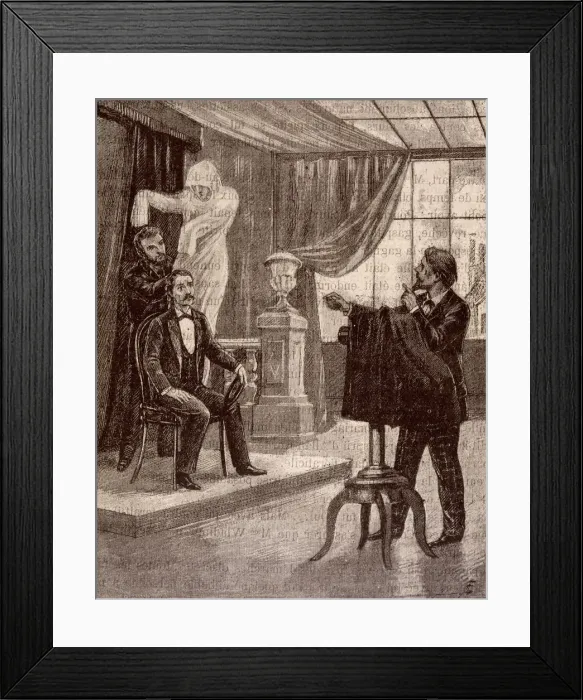 Framed Print : SPIRIT PHOTO - BUGUET Framed Print : SPIRIT PHOTO - BUGUET