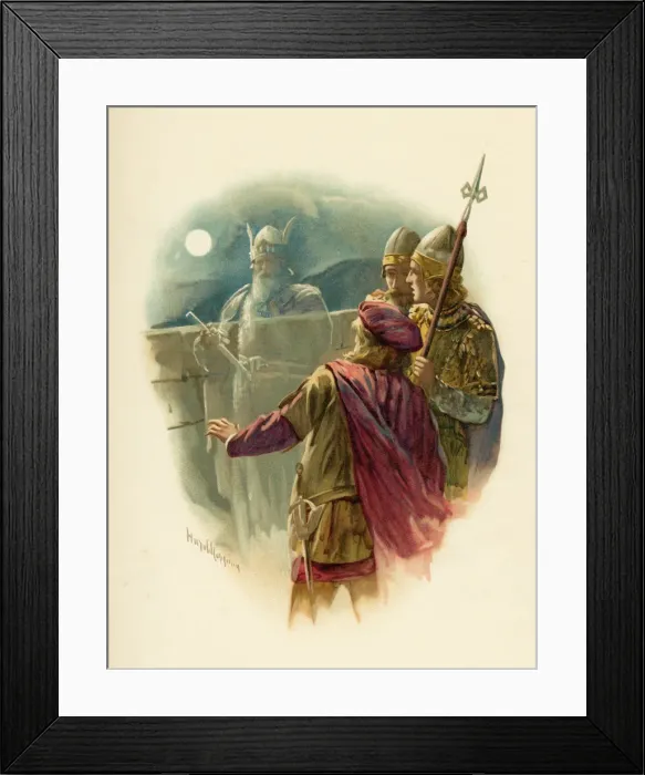 Framed Print : SOLDIERS AND GHOST Framed Print : SOLDIERS AND GHOST