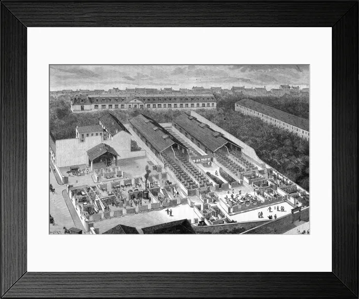 Framed Print : PARIS REFUGE DE NUIT Framed Print : PARIS REFUGE DE NUIT