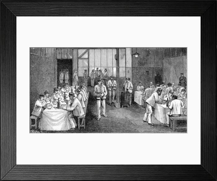 Framed Print : PARIS REFUGE DE NUIT Framed Print : PARIS REFUGE DE NUIT