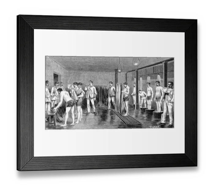 Framed Print : PARIS REFUGE DE NUIT Framed Print : PARIS REFUGE DE NUIT