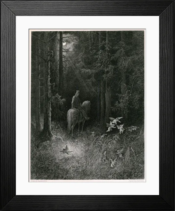 Framed Print : KNIGHT & SPRITES KNIGHT & SPRITES Framed Print : KNIGHT & SPRITES KNIGHT & SPRITES