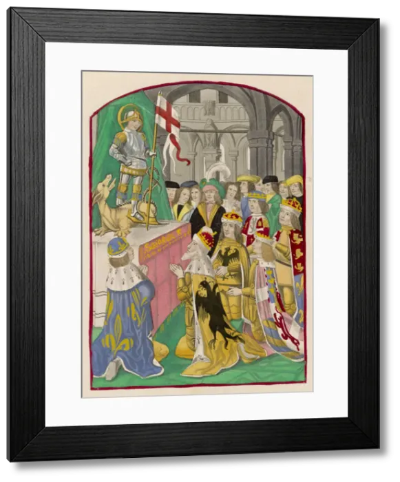 Framed Print : HOMAGE TO SAINT GEORGE Framed Print : HOMAGE TO SAINT GEORGE