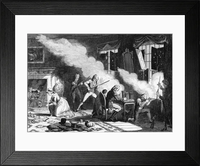 Framed Print : 1798 MCGEE FIGHTS REBELS Framed Print : 1798 MCGEE FIGHTS REBELS