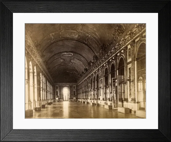 Framed Print : VERSAILLES / MIRRORS 1890 Framed Print : VERSAILLES / MIRRORS 1890