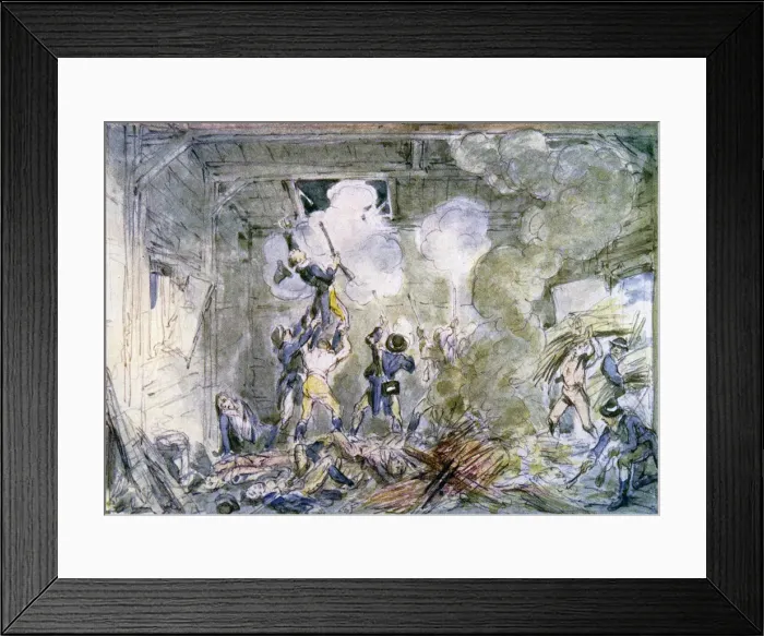 Framed Print : 1798 LIEUT. TYRELLS / COL Framed Print : 1798 LIEUT. TYRELLS / COL