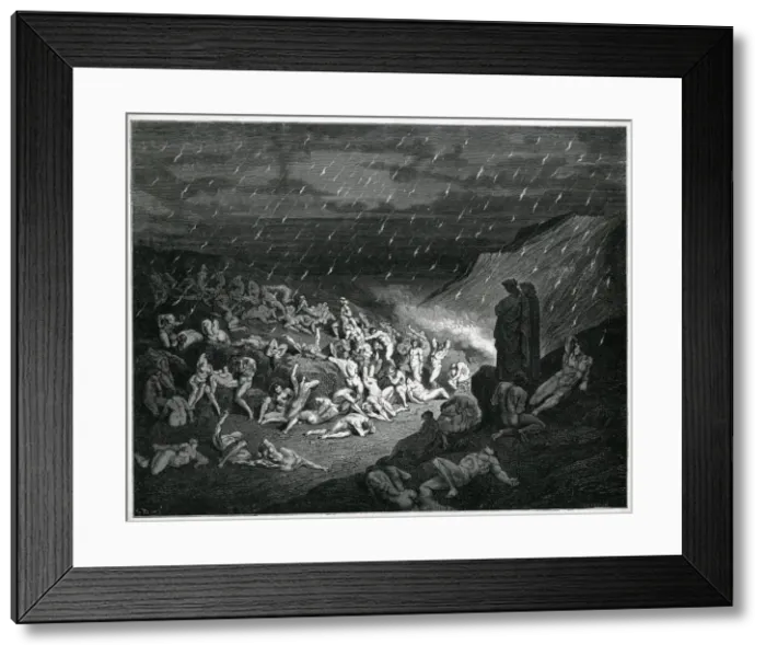 Framed Print : THE FIRES OF HELL Framed Print : THE FIRES OF HELL