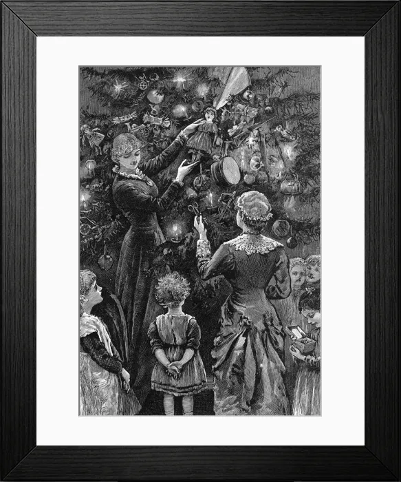 Framed Print : PRESENTS FROM TREE Framed Print : PRESENTS FROM TREE