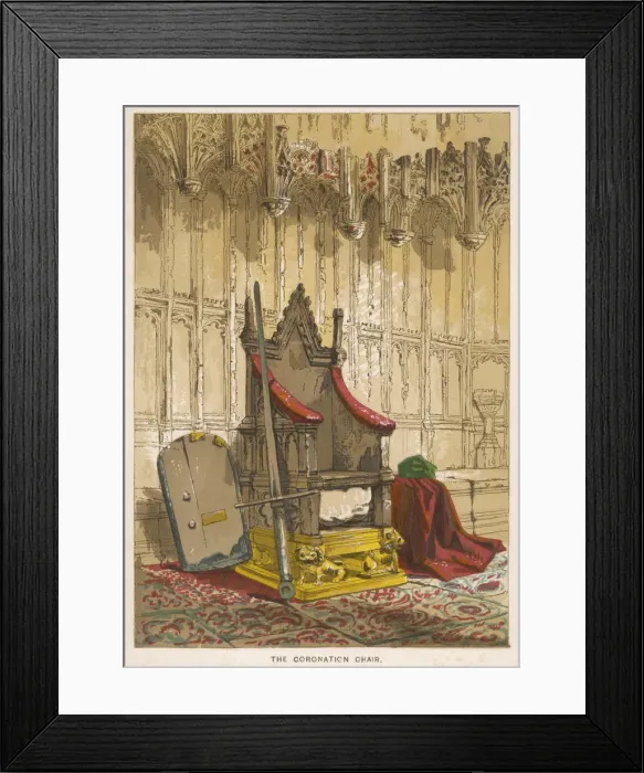 Framed Print : Stone of Scone Framed Print : Stone of Scone
