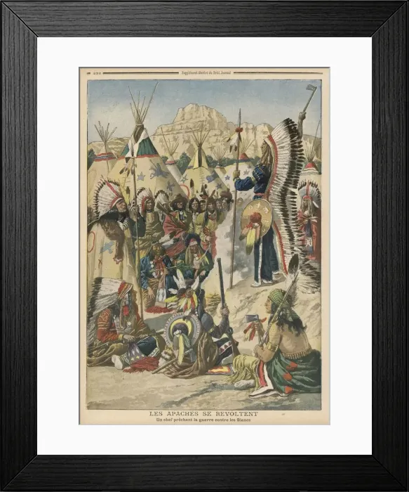 Framed Print : APACHE REVOLT Framed Print : APACHE REVOLT