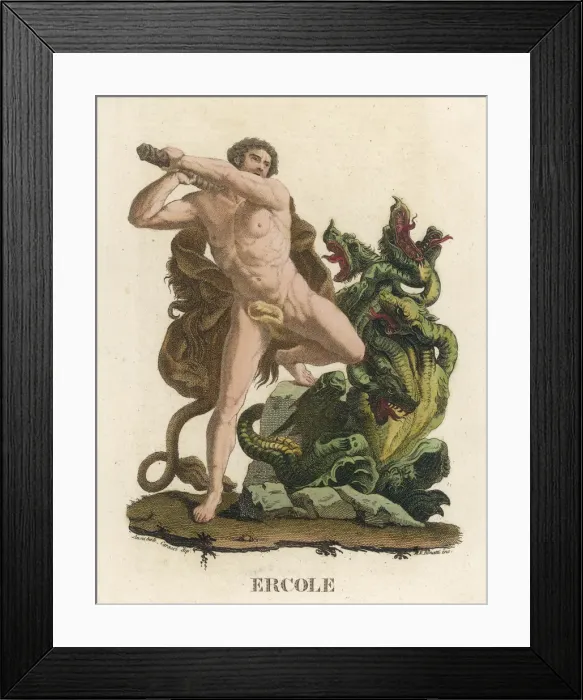 Framed Print : Folklore - Hydra Framed Print : Folklore - Hydra