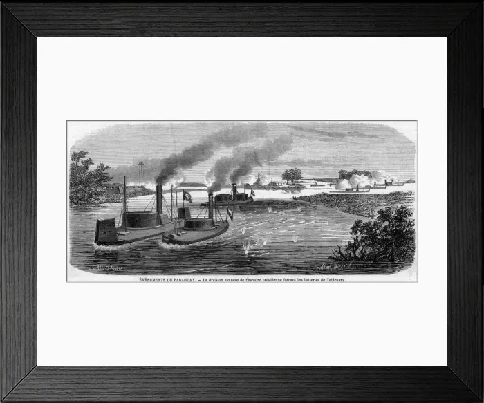 Framed Print : NAVAL BATTLE Framed Print : NAVAL BATTLE
