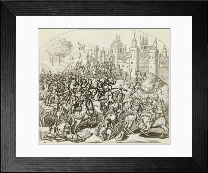 Framed Print : KING DAVID  /  NEWCASTLE