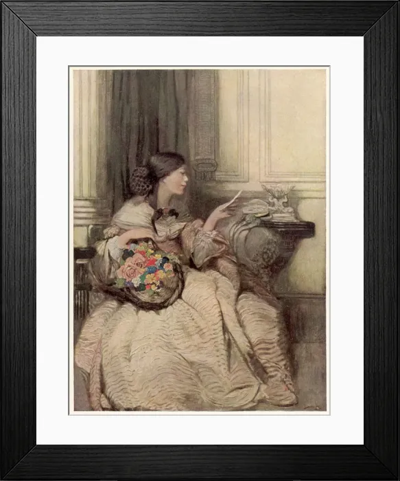 Framed Print : VALENTINE AND BOUQUET Framed Print : VALENTINE AND BOUQUET