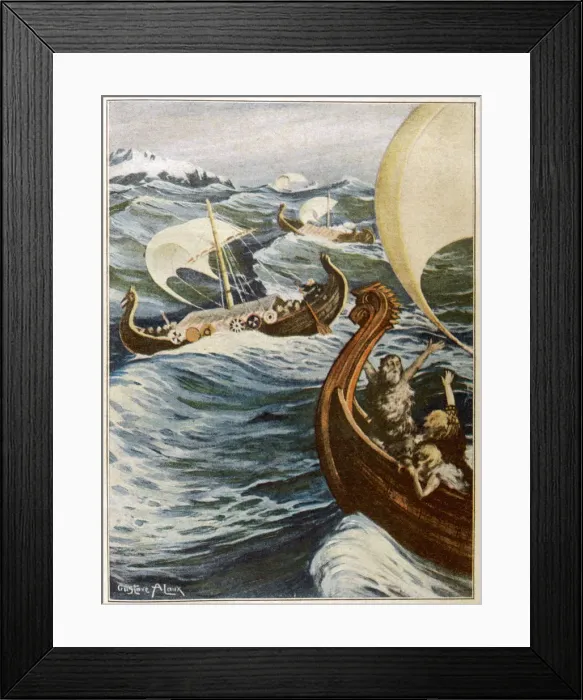 Framed Print : Vikings to Greenland Framed Print : Vikings to Greenland