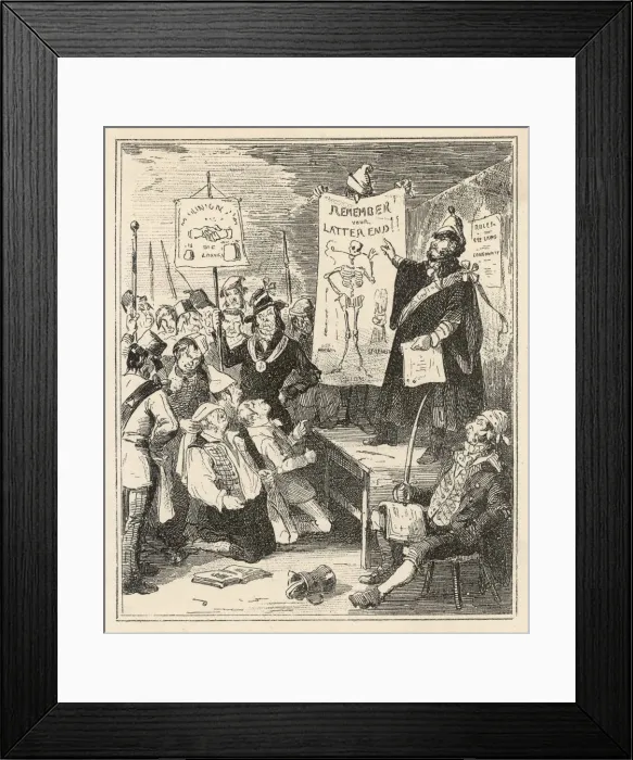 Framed Print : TRADES UNION INITIATION Framed Print : TRADES UNION INITIATION