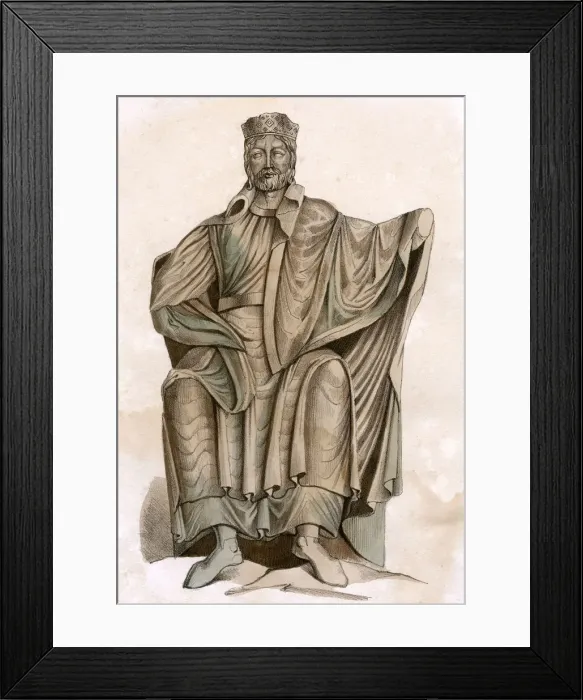 Framed Print : DAGOBERT I Framed Print : DAGOBERT I