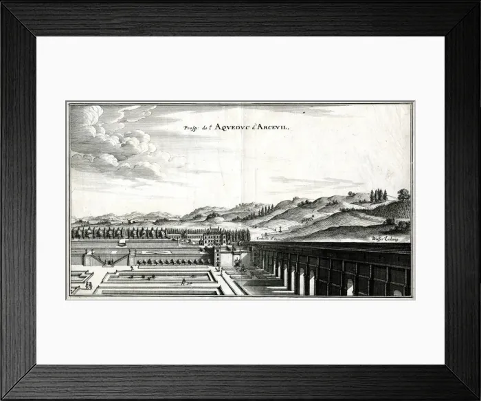 Framed Print : AQUEDUCT AT ARCUEIL Framed Print : AQUEDUCT AT ARCUEIL