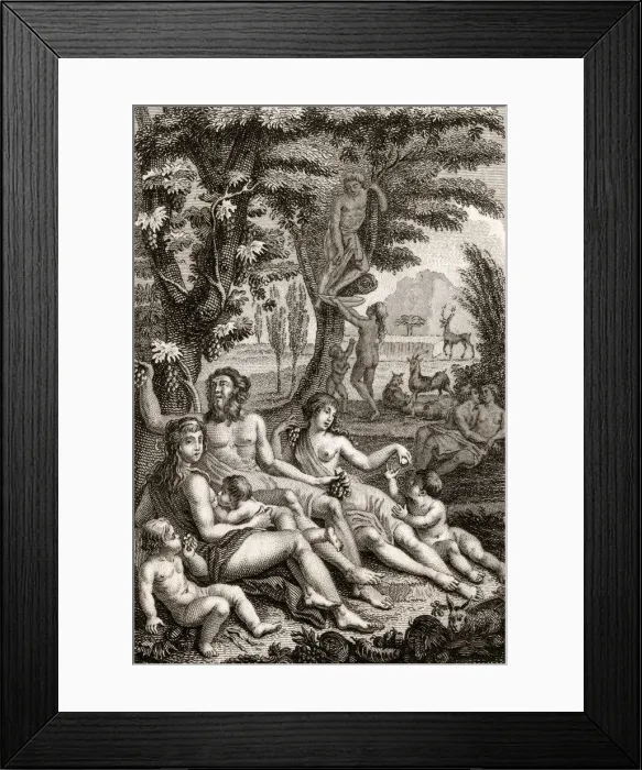 Framed Print : THE AGE OF GOLD Framed Print : THE AGE OF GOLD