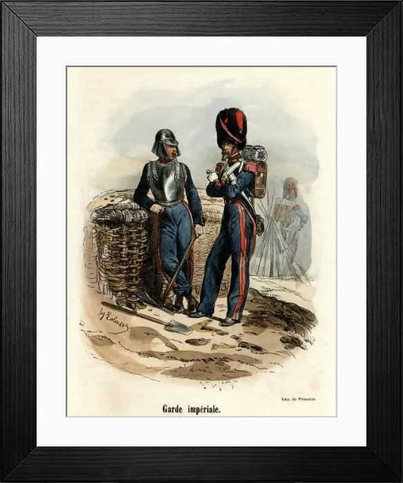 Framed Print : GARDE IMPERIALE Framed Print : GARDE IMPERIALE