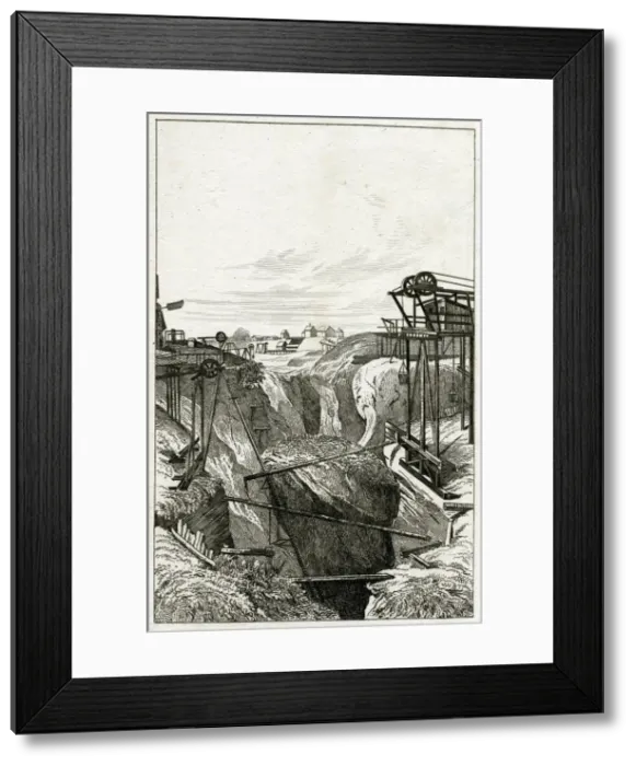 Framed Print : MINES / DANNEMORA, SWEDEN Framed Print : MINES / DANNEMORA, SWEDEN