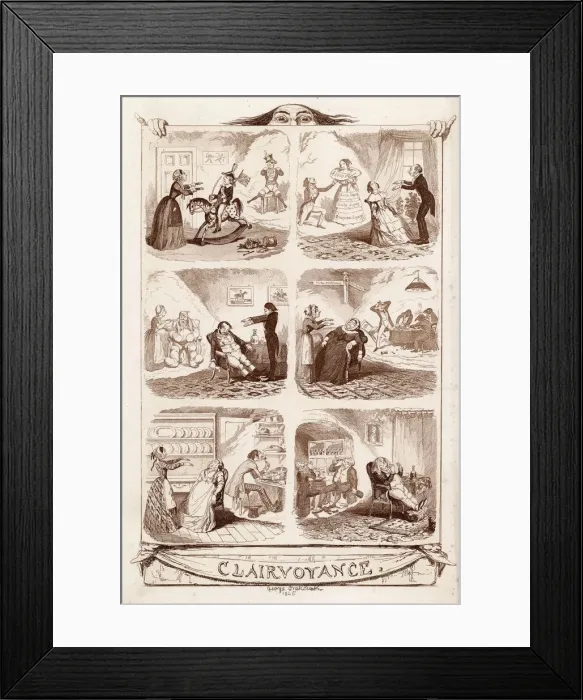 Framed Print : CLAIRVOYANCE Framed Print : CLAIRVOYANCE