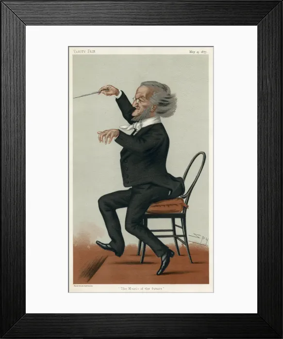 Framed Print : Richard Wagner Framed Print : Richard Wagner
