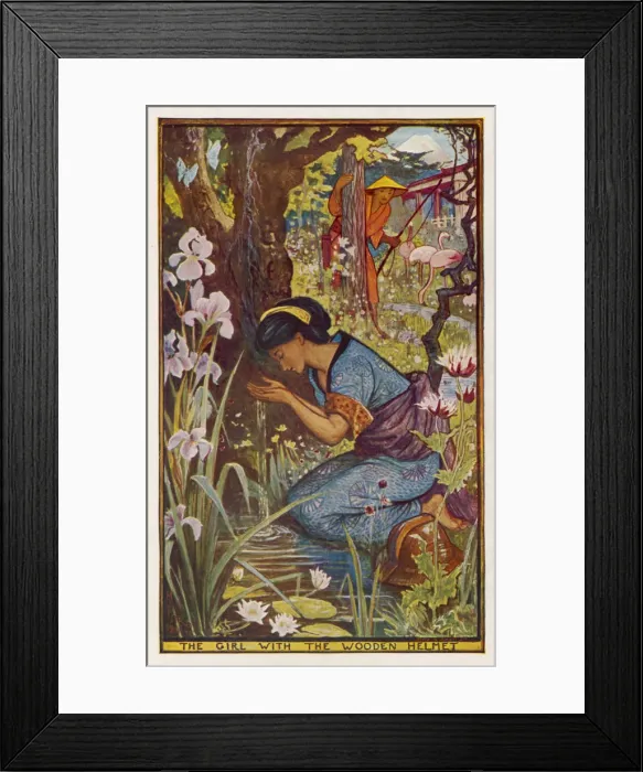 Framed Print : MAIDEN WITH HELMET Framed Print : MAIDEN WITH HELMET