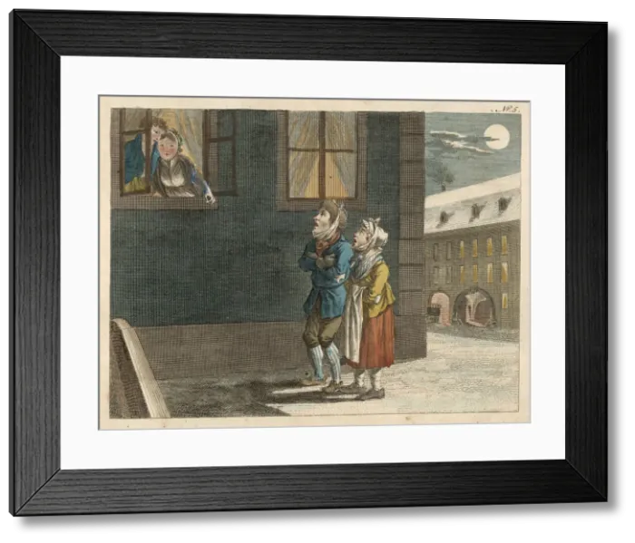 Framed Print : THALBERG / CAROL SINGERS Framed Print : THALBERG / CAROL SINGERS