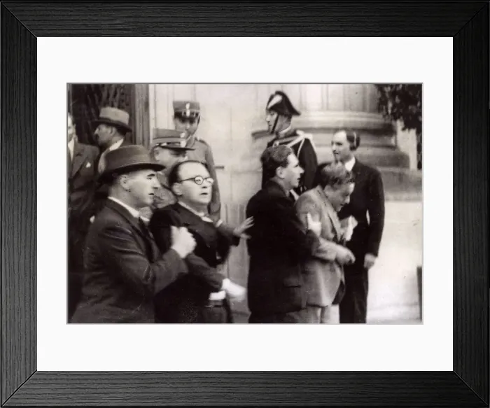 Framed Print : DEMO IN GENEVA 1936 Framed Print : DEMO IN GENEVA 1936