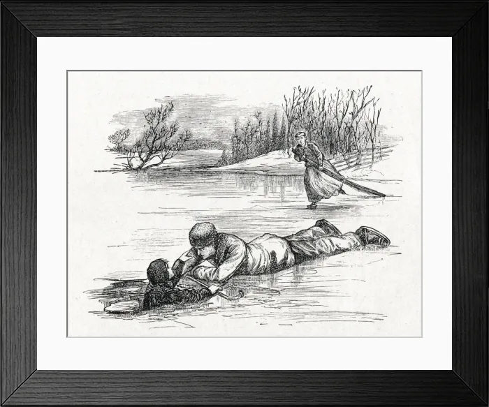 Framed Print : ACCIDENTS / ICE Framed Print : ACCIDENTS / ICE