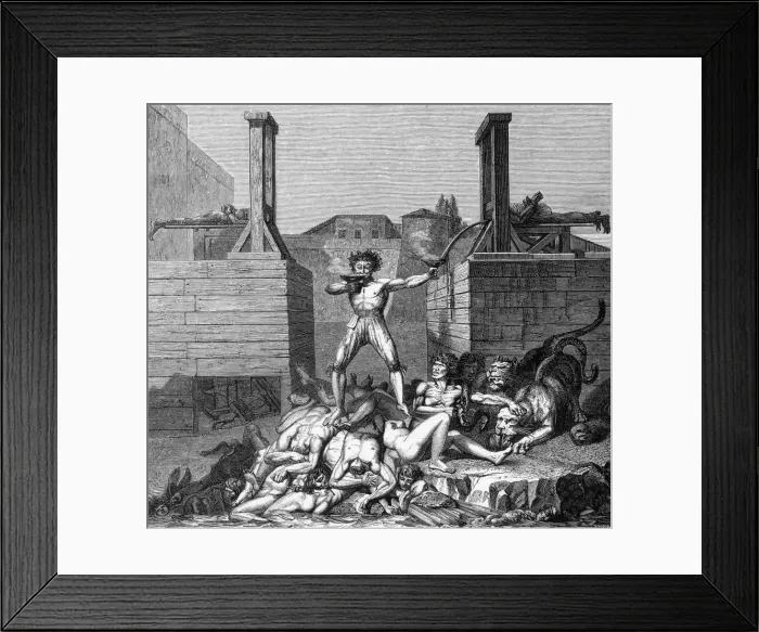 Framed Print : REVOLUTION SATIRE 1794 Framed Print : REVOLUTION SATIRE 1794