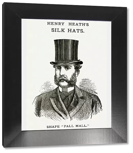 Henry Heaths, mens silk hats 1880