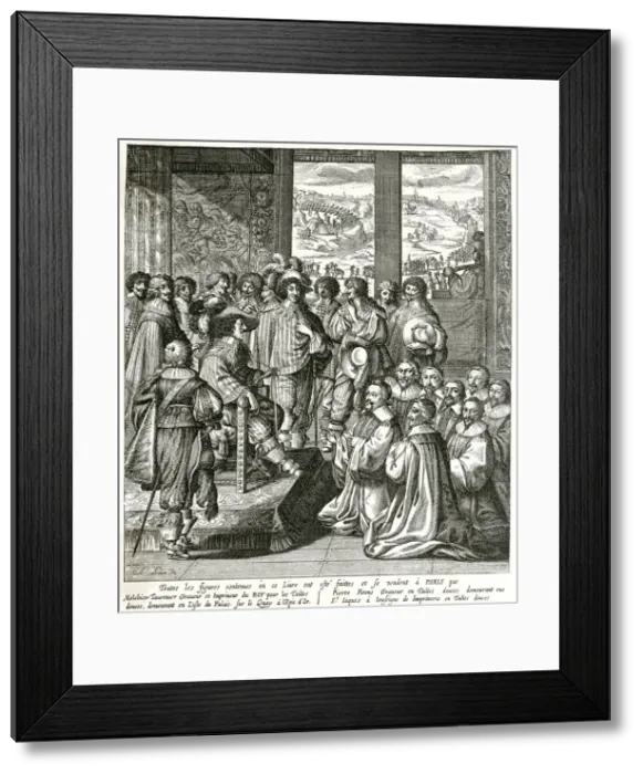 Framed Print : LOUIS XIII PETITIONED Framed Print : LOUIS XIII PETITIONED