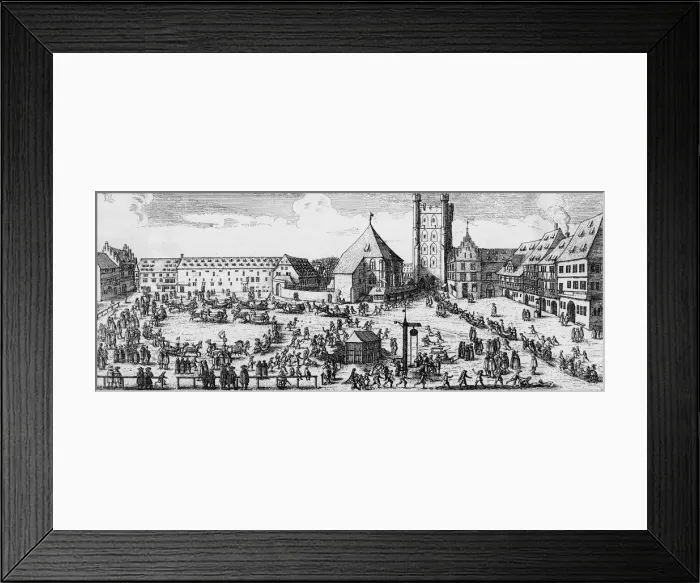 Framed Print : Strasbourg, France, c. 1650 Framed Print : Strasbourg, France, c. 1650