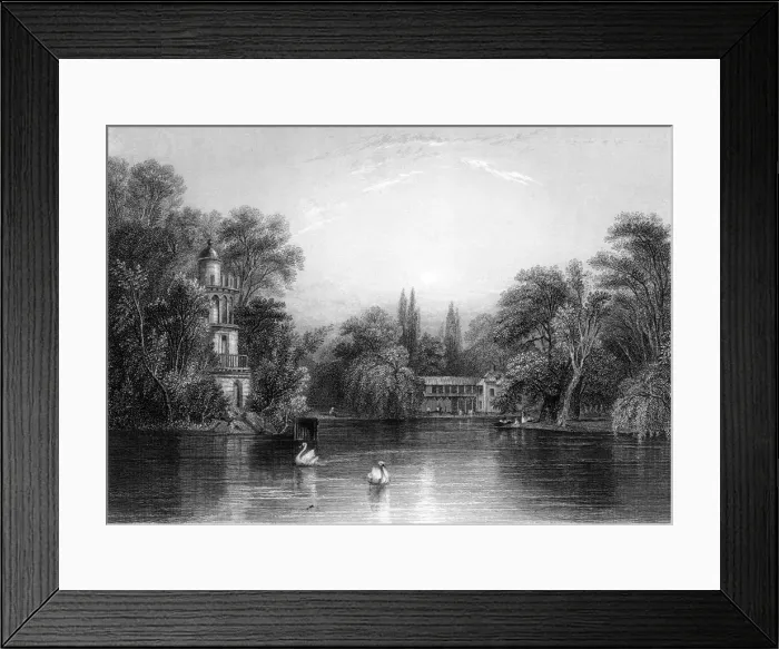 Framed Print : VERSAILLES / HAMEAU Framed Print : VERSAILLES / HAMEAU