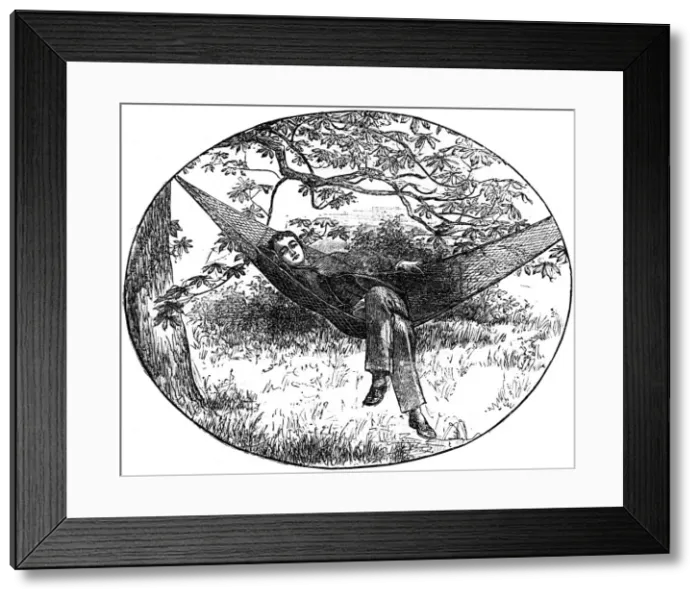 Framed Print : LITTLE WOMEN / HAMMOCK Framed Print : LITTLE WOMEN / HAMMOCK