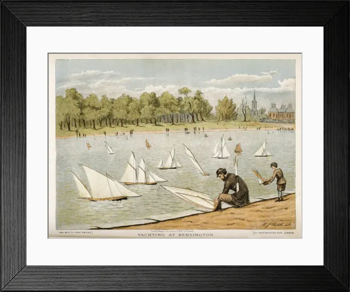 Framed Print : HYDE PARK / SERPENTINE Framed Print : HYDE PARK / SERPENTINE