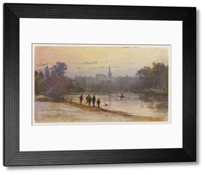 Framed Print : LONDON / HYDE PARK Framed Print : LONDON / HYDE PARK